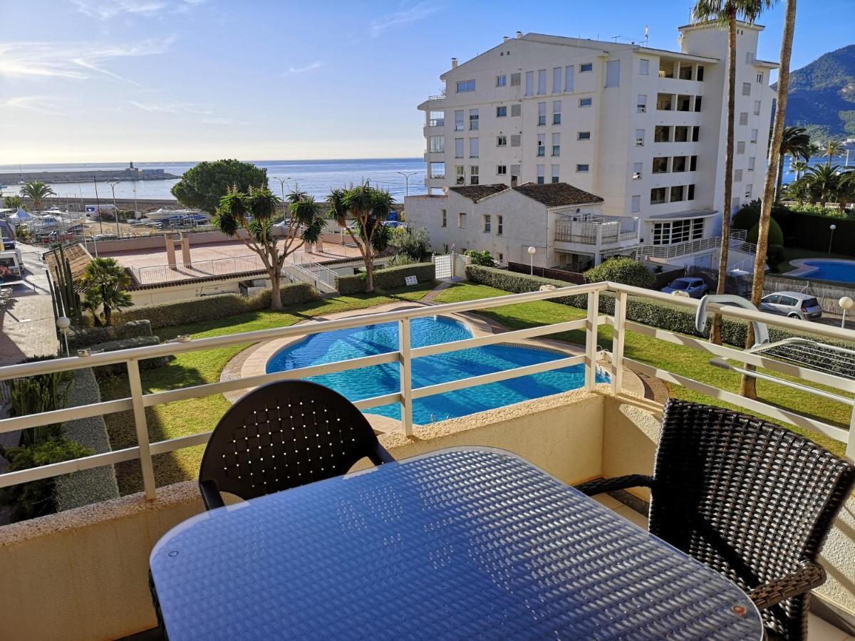 Acogedor Apartamento Frente Al Mar Con Piscina Алтеа Екстер'єр фото